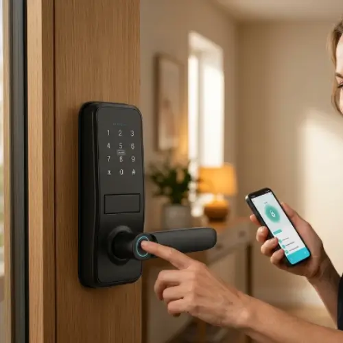 XENOCAM Biometrisches Bluetooth Schloss mit schlüssellosem Zugang
