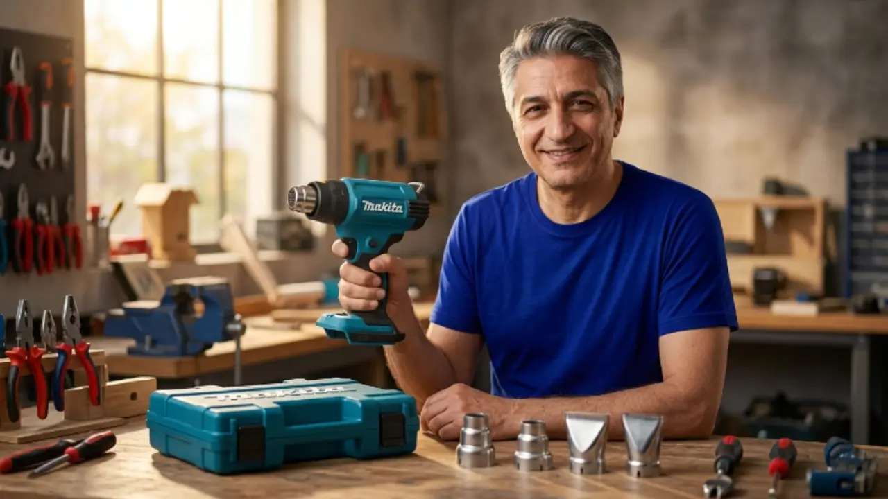 Makita DHG181ZK Akku Heißluftpistole