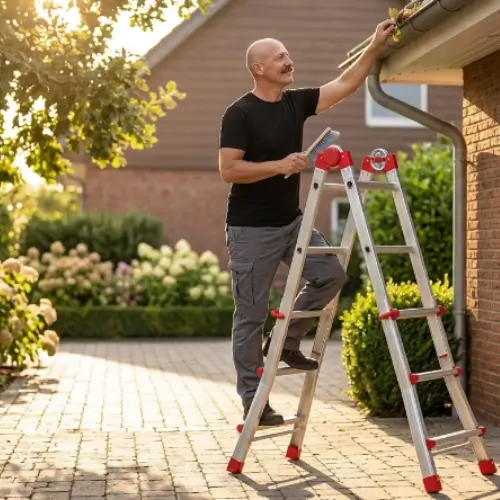 Hailo 7516 151 Aluminium Multifunctional Telescopic Ladder