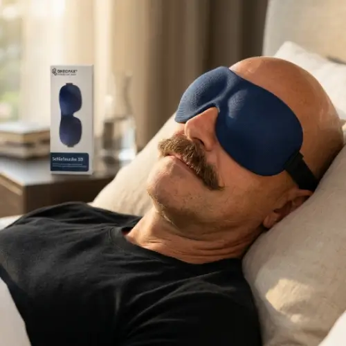 Ohropax Schlafmaske 3D in Blau Ohropax Schlafmaske 3D in Blau