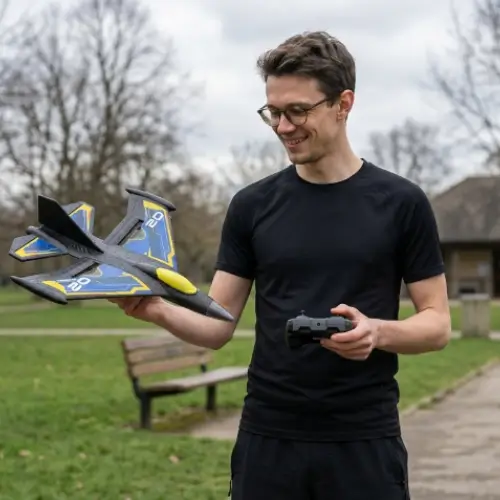 Silverlit FLYBOTIC Sonic Evo Remote Control Aircraft Blue 31 cm Silverlit FLYBOTIC Sonic Evo Remote Control Aircraft Blue 31 cm