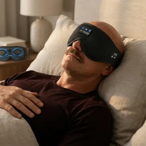 LC dolida Schlafmaske mit Kopfhörer Bluetooth V5.4 LC dolida Schlafmaske mit Kopfhörer Bluetooth V5.4