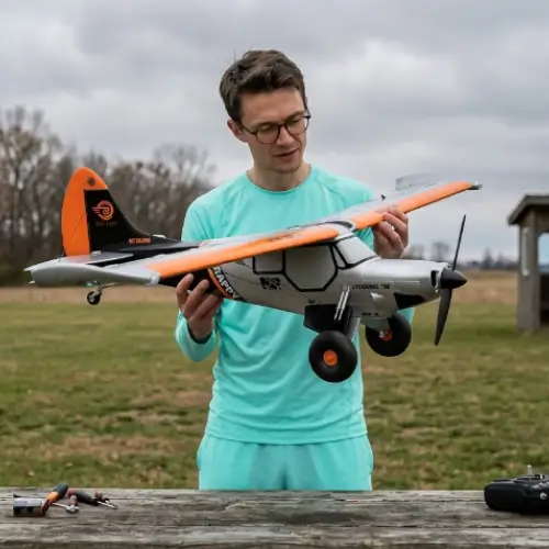 E Flite Micro Scrappy 800 mm BNF Basic RC Flugzeug E Flite Micro Scrappy 800 mm BNF Basic RC Flugzeug