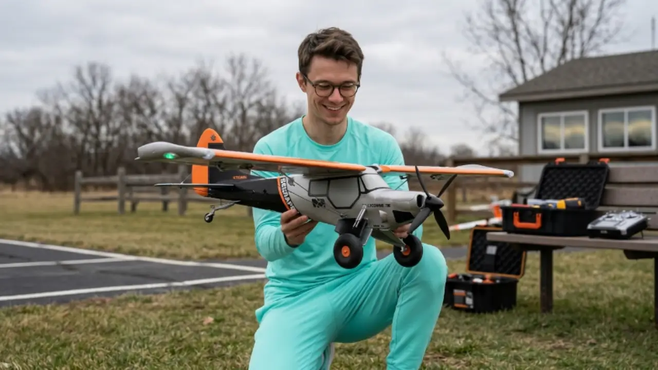 E Flite Micro Scrappy 800 mm BNF Basic RC Flugzeug