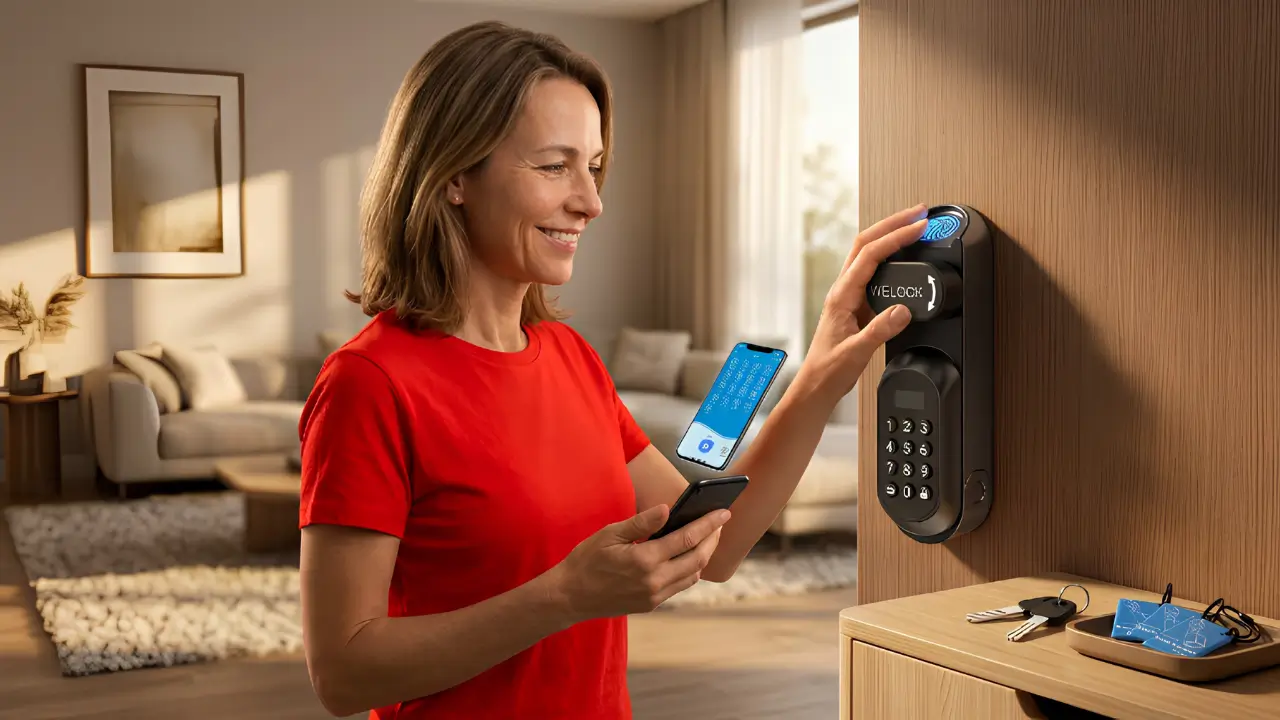 WELOCK U81 Premium-Smart-Lock mit Code