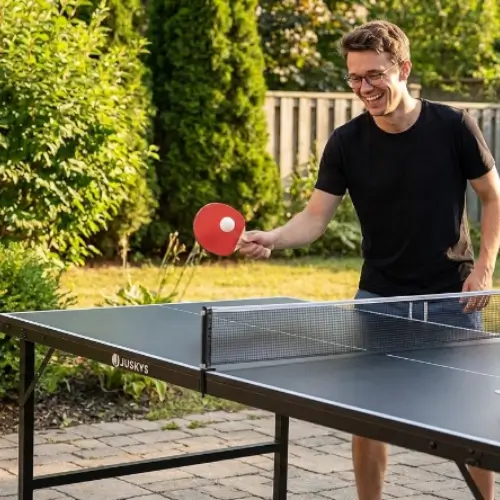 Juskys Tischtennisplatte Mini