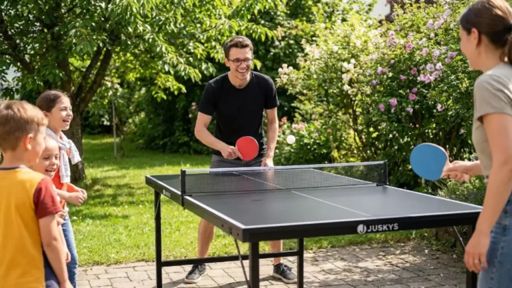 Juskys Tischtennisplatte Mini