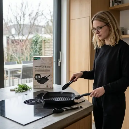 Stone&Stone Grill Pan 28 cm Induction Square Stone&Stone Grill Pan 28 cm Induction Square