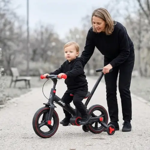 JMMD 6 in 1 Kinderfahrrad mit Stützrädern und Pedalen JMMD 6 in 1 Kinderfahrrad mit Stützrädern und Pedalen