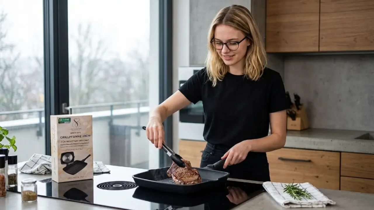 Stone&Stone Grill Pan 28 cm Induction Square