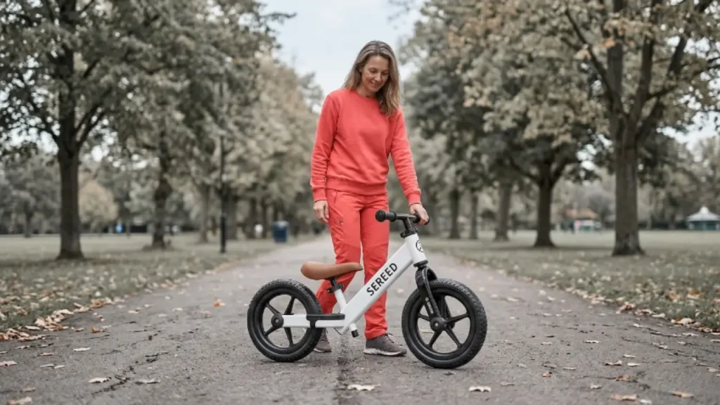SEREED Balance Bike 12 Zoll (Weiß)