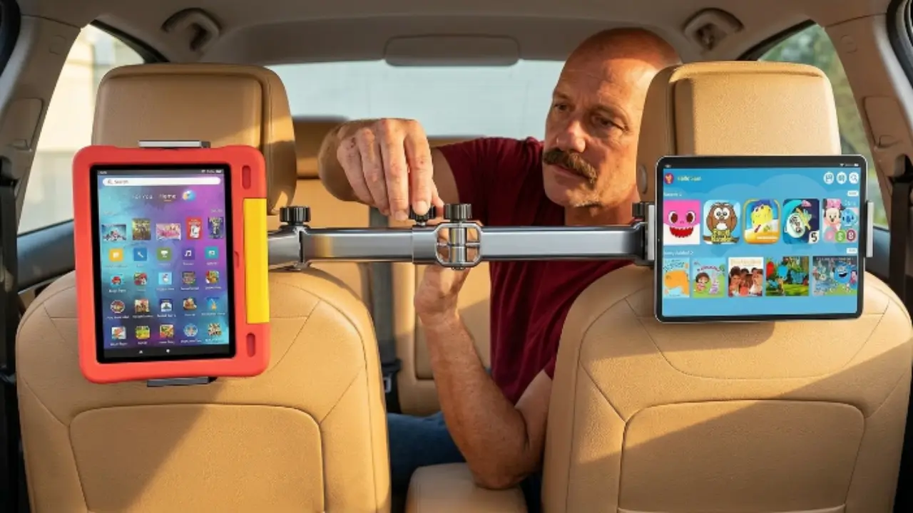 LISEN Tablet Halterung Auto Kopfstütze