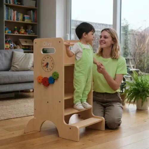 Olvy 4 in 1 Lernturm