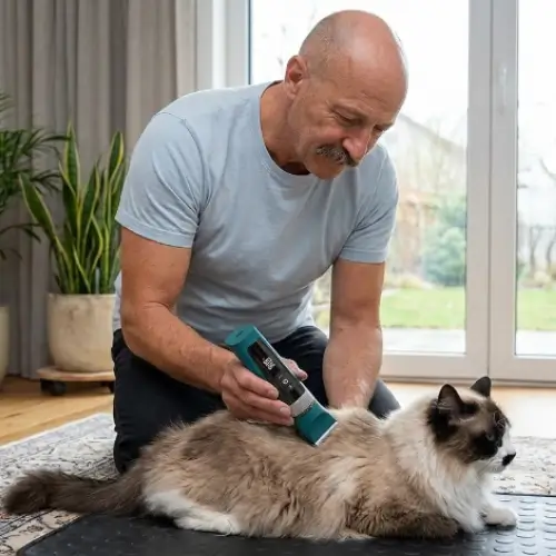 Oneisall Katzenhaarschneider mit 5 Stufen Oneisall Katzenhaarschneider mit 5 Stufen