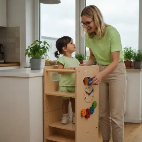 Olvy 4 in 1 Lernturm