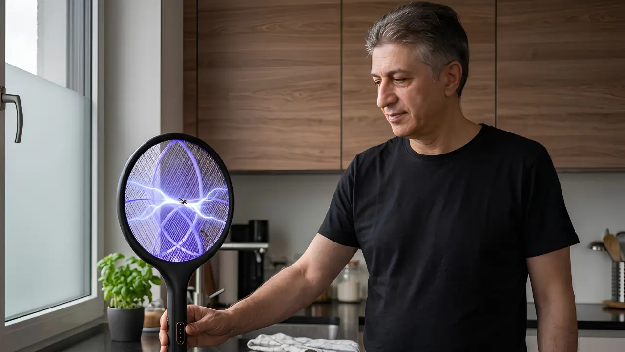 YISSVIC Elektrische Fliegenklatsche extra stark 4000