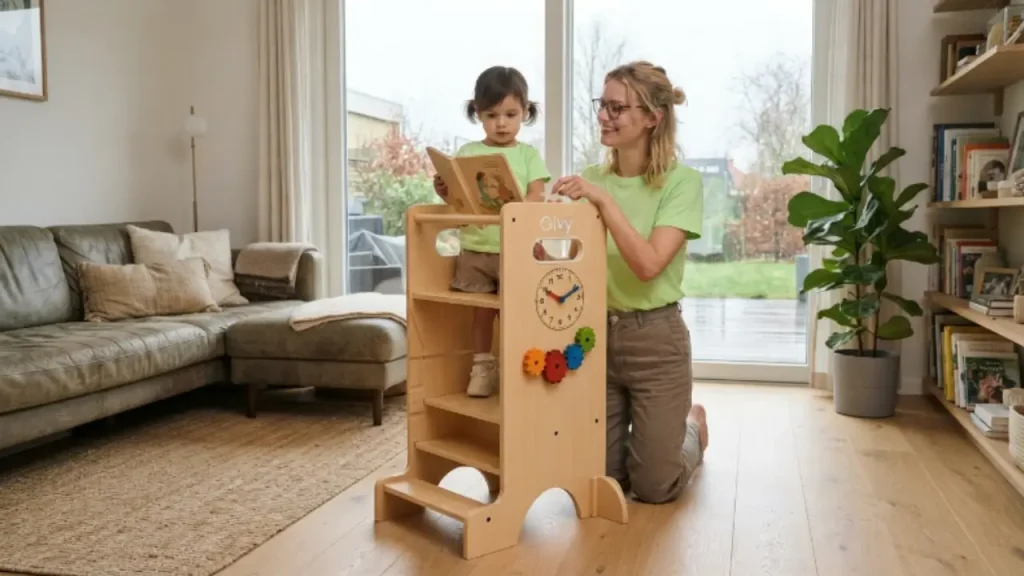 Olvy 4 in 1 Lernturm