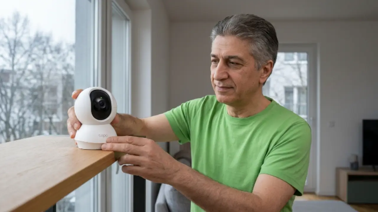 Tapo TP Link C200 360°WLAN Überwachungskamera