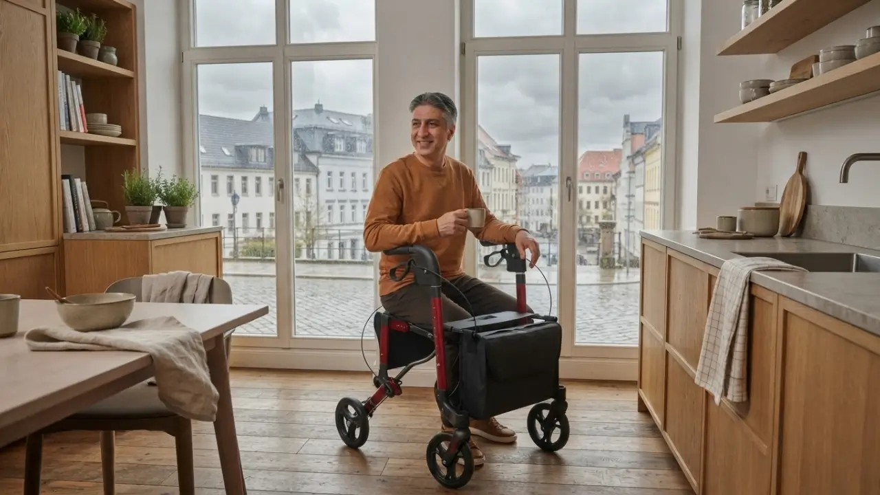 ELONEO Faltbarer Rollator