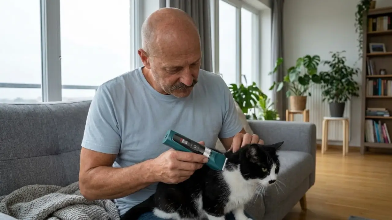 Oneisall Katzenhaarschneider mit 5 Stufen