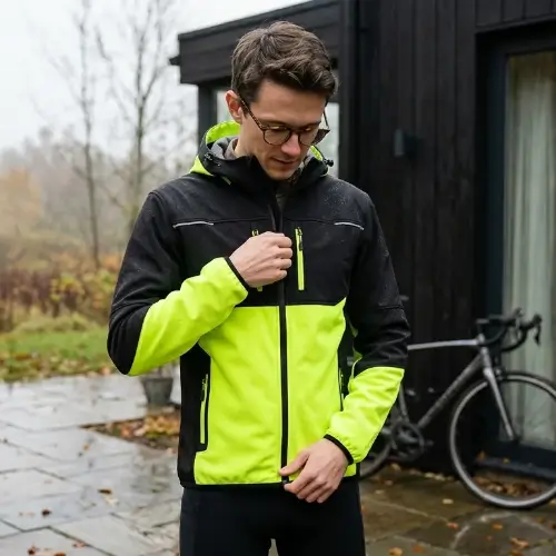 INBIKE WJ607 Wasserdichte Softshell Jacke für Herren