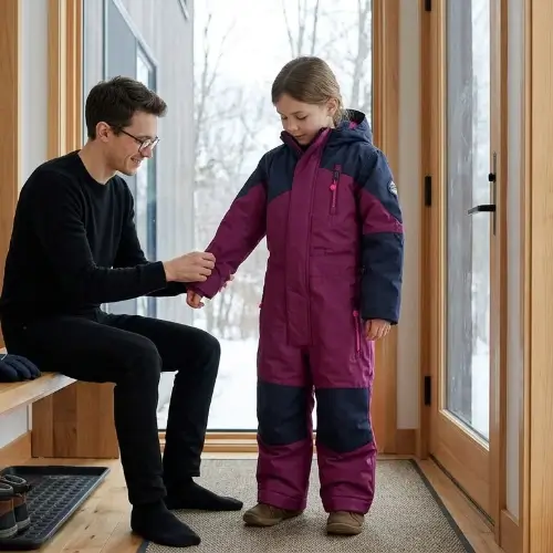 Killtec Kesley Mini Skianzug Schneeanzug für Kinder mit Kapuze