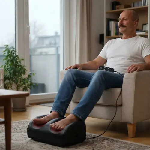 LINGTENG Fußmassagegerät mit Wärme