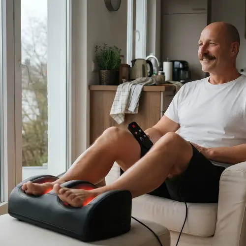 LINGTENG Fußmassagegerät mit Wärme