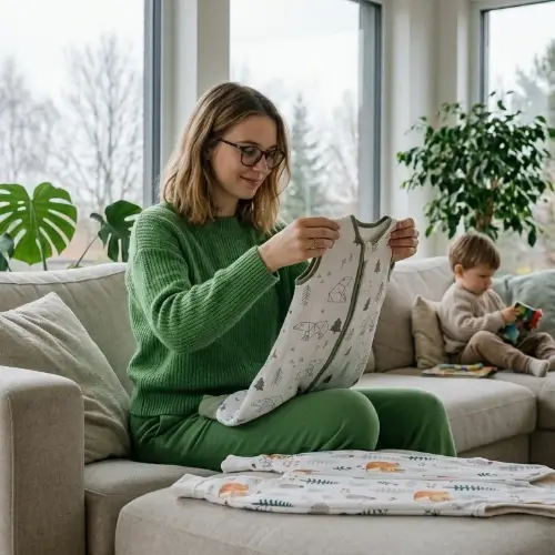 Chilsuessy Baby Sleeping Bag with Legs 2.5