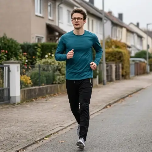 ZOXOZ Herren Jogginghose mit Reißverschlusstaschen