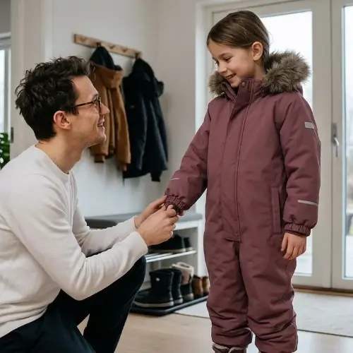 NAME IT Unisex Kinderanzug Nmnsnow10 einfarbig ohne Ärmel