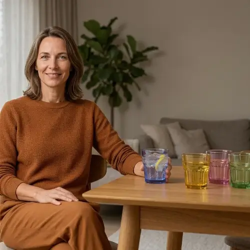 TREND FOR HOME Set mit bunten Trinkgläsern