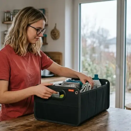 ATHLON TOOLS Faltbarer Kofferraum Organizer aus 600D Oxford Gewebe