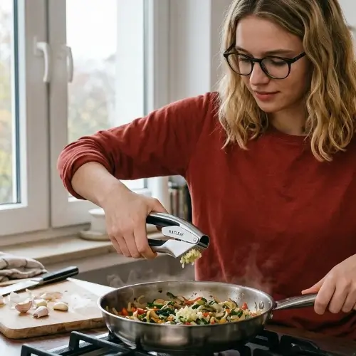 Katleay Profi Knoblauchpresse