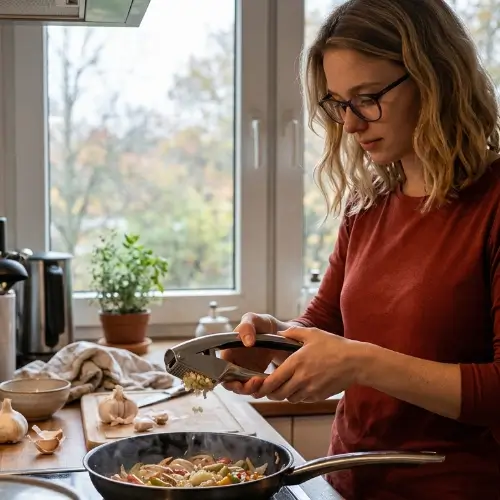 Katleay Profi Knoblauchpresse
