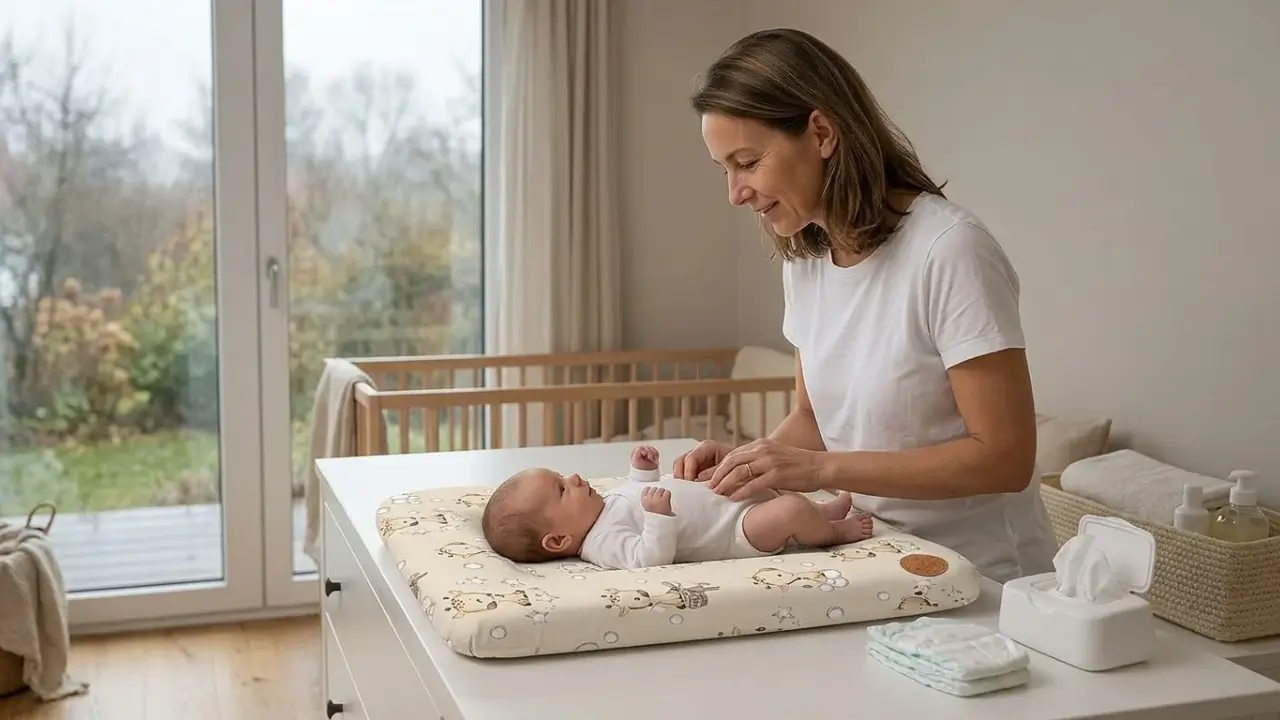 Totsy Baby Wickelauflage, Giraffen