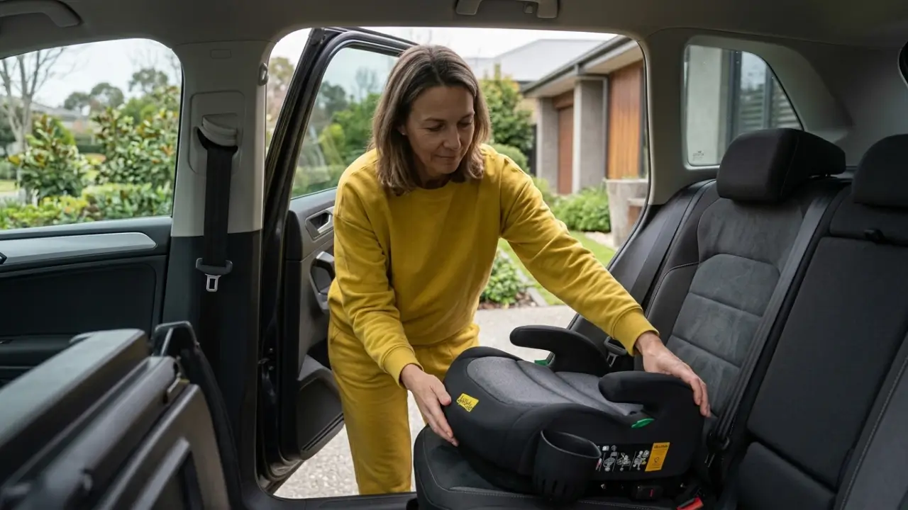 Jovikids Children's Car Booster Seat with ISOFIX