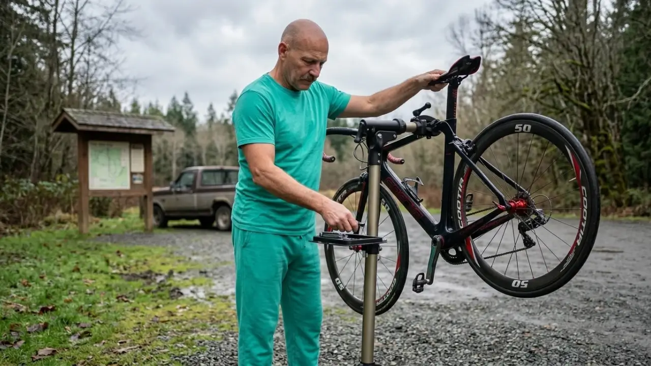 CXWXC Fahrrad Reparaturständer