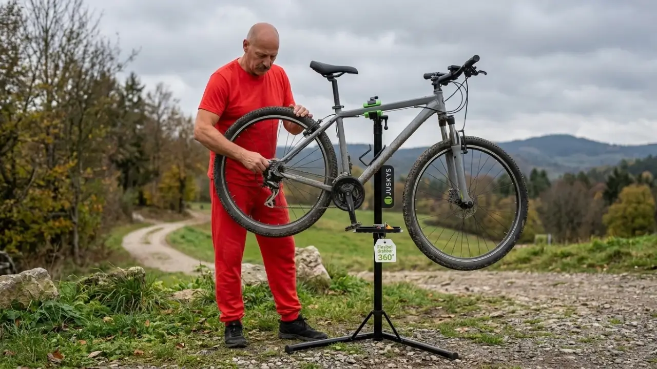 Juskys Fahrrad Reparaturständer