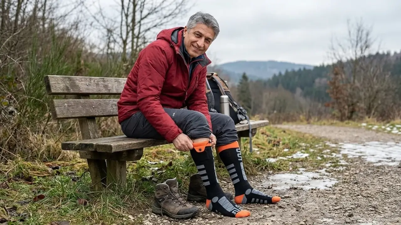 Baowenqier beheizte Socken